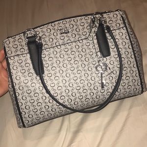 Designer black Guess purse